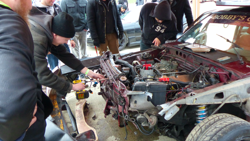 Illustration for article titled Blown Turbos, Wrecked Mustangs, Epic Slides: Inside Michigan's Drift Scene